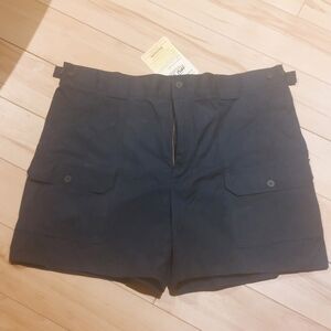Utility Cargo Shorts for Women in Navy Blue